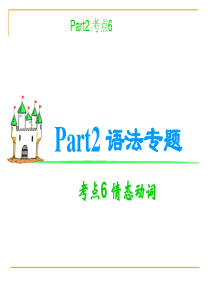 2012届高考复习英语课件 考点6 情态动词