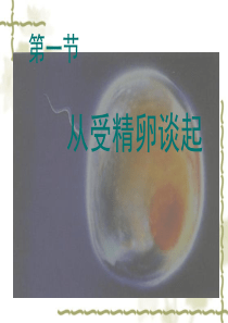 2015-2016学年高中生物课件：3.1从受精卵谈起(2)(浙科版选修三)