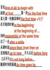 高考英语好作文必背短语、句型