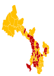 甘肃省地图分区域(可编辑)