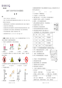 2020年中考化学押题卷1