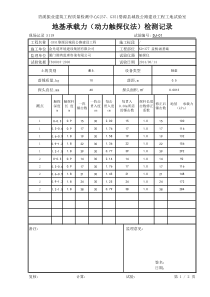 轻型型触探试验记录(换填前地基报告)