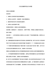 大班全脑数学组合与构建