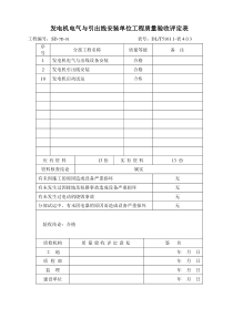 1发电机电气与引出线安装