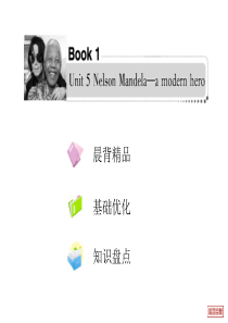 2013届高考英语一轮复习必修1 Unit 5 Nelson Mandela ― a modern 