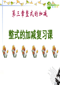 七年级数学上册_整式的加减复习课件_新人教版(1)