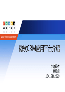 微软CRM功能介绍11