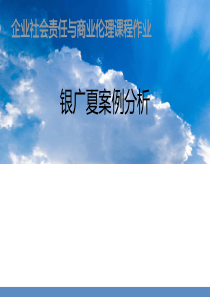 银广夏案例分析