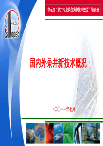 国内外录井新技术概况