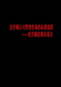 (精)麦肯锡提案标准流程