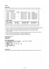 CCNA(200-120)803题库V2.0(2014.10.08)-选择题