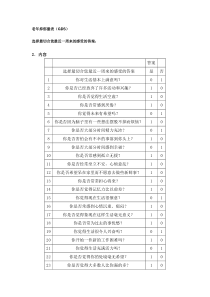 老年抑郁量表(GDS)