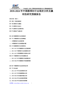 2018-2024年中国圆领衫行业现状分析及赢利性研究预测报告