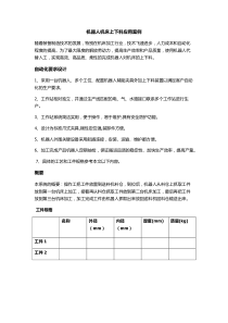 汽车部上下料自动化方案2