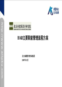 03报告-BIAD主要职能管理流程方案final