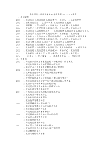 华中师范大学政治学基础考研真题2001-2014