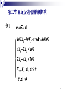 62目标规划图解法-63标规划单纯形法