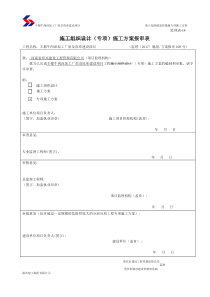 重大危险源控制措施专项方案w