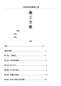 外装饰幕墙工程干挂铝单板现场施工方法