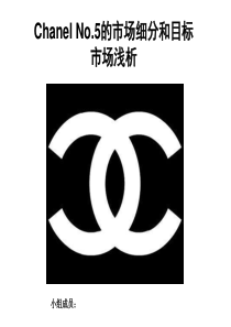 Chanel_No5的市场细分和目标市场浅析