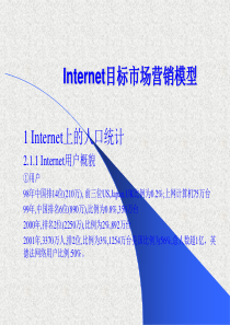 Internet目标市场营销模型(1)