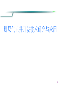 煤层气直井开发技术研究与应用