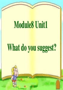 U1M8_What_do_you_suggest___PPT