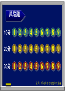 全国妇联内部管理制度知识竞赛