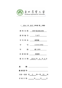 DSP技术及应用