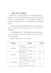 电子政务外网数据中心机房建设方案