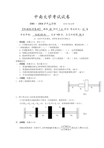 机械振动简答题总结