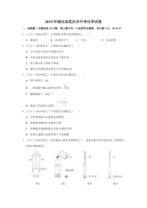 2019年湖北省武汉市中考化学试卷