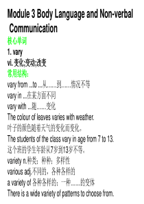 英语必修Ⅳ外研版Module3课件(共19张)词汇 讲解