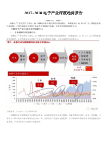 _电子产业深度趋势报告（DOC53页）