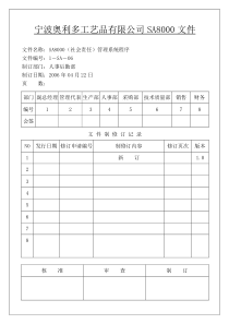 SA8000模板文件