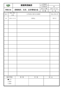 询价、比价、议价