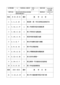 汽车电气设备构造与维修实训教案-(2)