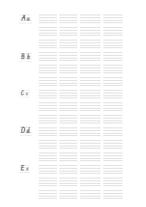 26个英文字母书写练习本-A4打印-(1)