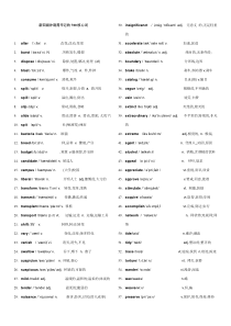 大学英语四级700高频词汇(带音标修正版)