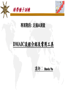 DMAIC流程介紹及常用工具