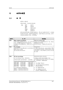 6SE70故障代码