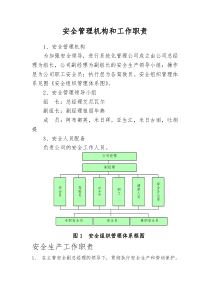 安全管理机构工作职责