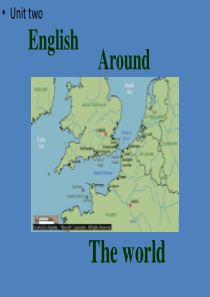 人教版 高中英语必修一 Unit2.English around the world(Reading