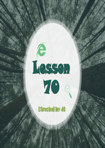 新概念英语第一册Lesson-70