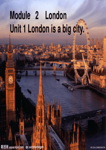 四年级下册 module 2 unit 1 london is a big city