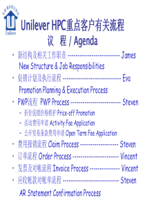 HPC重点客户有关流程