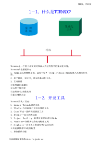 TORNADO培训材料第一篇