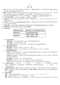 山东专升本公共课计算机92分自我总结必背知识点(我当时背的滚瓜烂熟哦)_第一章