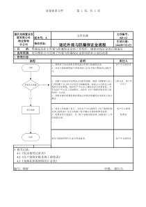 KF-12退还外观、防漏保证金流程