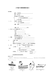 人教版初二下册物理各章经典习题1